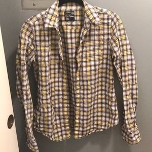 Plaid American Eagle shirt XS